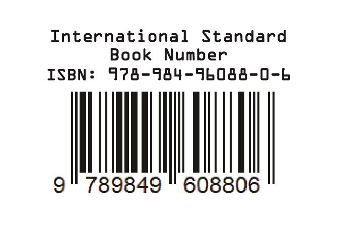An ISBN barcode reading ISBN 978-984-96088-0-6, with the digits printed underneath the bars