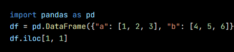 Python code from the lesson, beginning import pandas as pd
