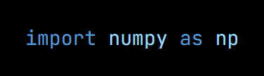 Python code from the lesson, beginning import numpy as np