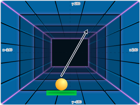 The Scratch Stage of Paddle Bounce I, bounced — what this lesson builds.