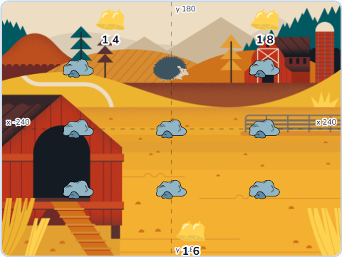 The Scratch Stage of Whack-a-mole Game IV, fixed, and tidy — what this lesson builds.