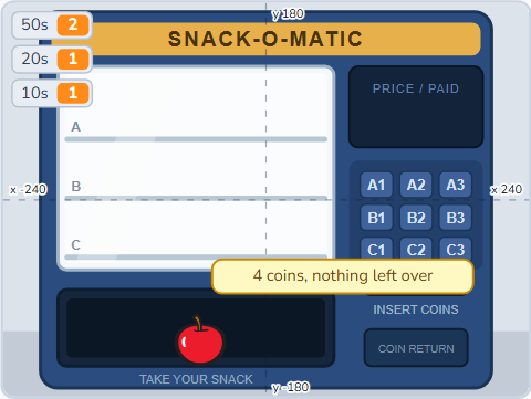 The Scratch Stage of Vending Machine II, what it drops today — what this lesson builds.