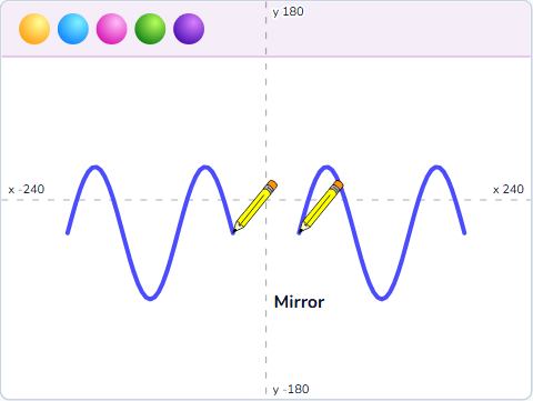 The Scratch Stage of Sketch Pad IV, drag on the left — what this lesson builds.