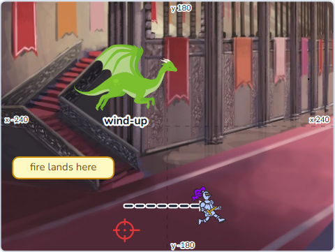 The Scratch Stage of Boss Tower I, the finished Boss Tower I — what this lesson builds.