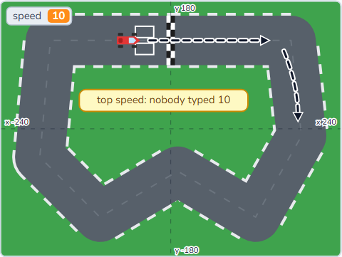 The Scratch Stage of Kart Racer I, the finished Kart Racer I — what this lesson builds.
